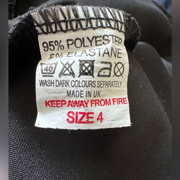 Boohoo Cap Sleeve Peplum Midi Black Dress - Picture 13 of 13